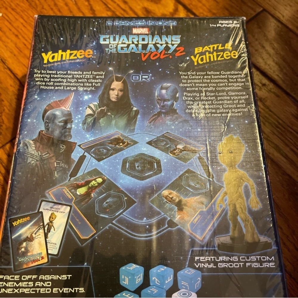 Marvel: Guardians of the Galaxy Vol. 2 - Yahtzee Dice Game (2017) - New - Picture 4 of 7